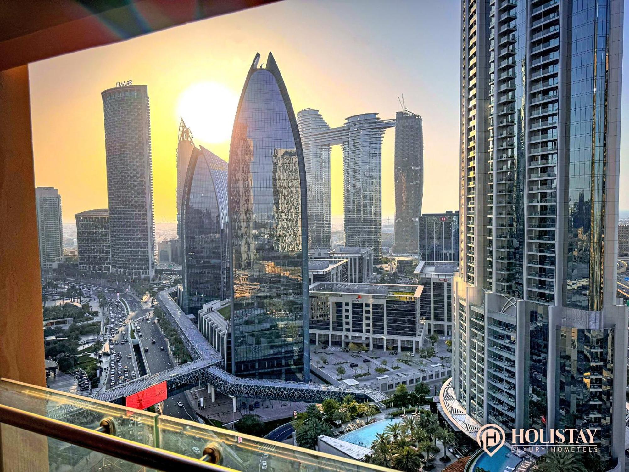 Holistay Luxury Homes - Burj Khalifa View - Direct Access Dubai Mall ภายนอก รูปภาพ