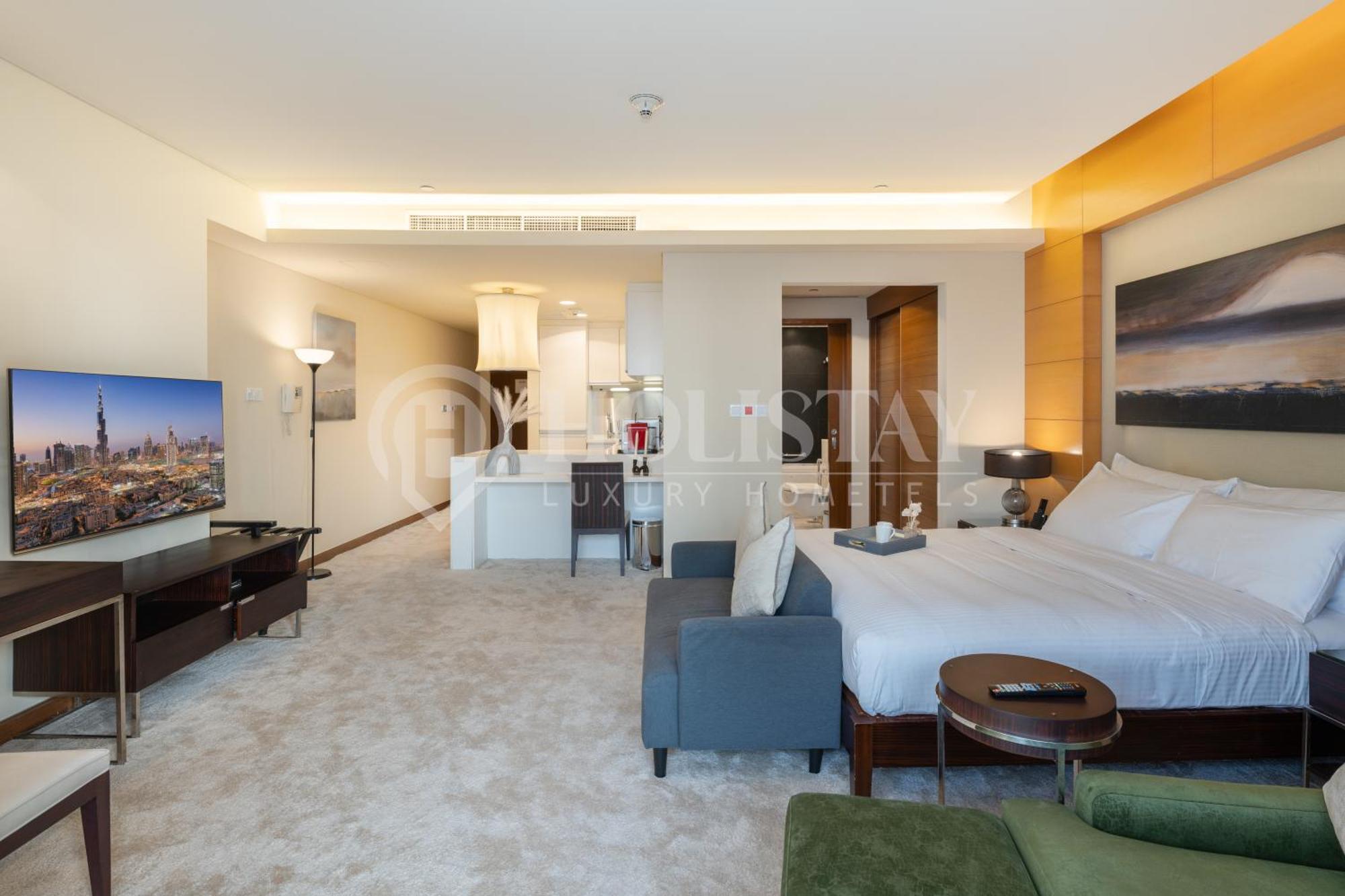 Holistay Luxury Homes - Burj Khalifa View - Direct Access Dubai Mall ภายนอก รูปภาพ