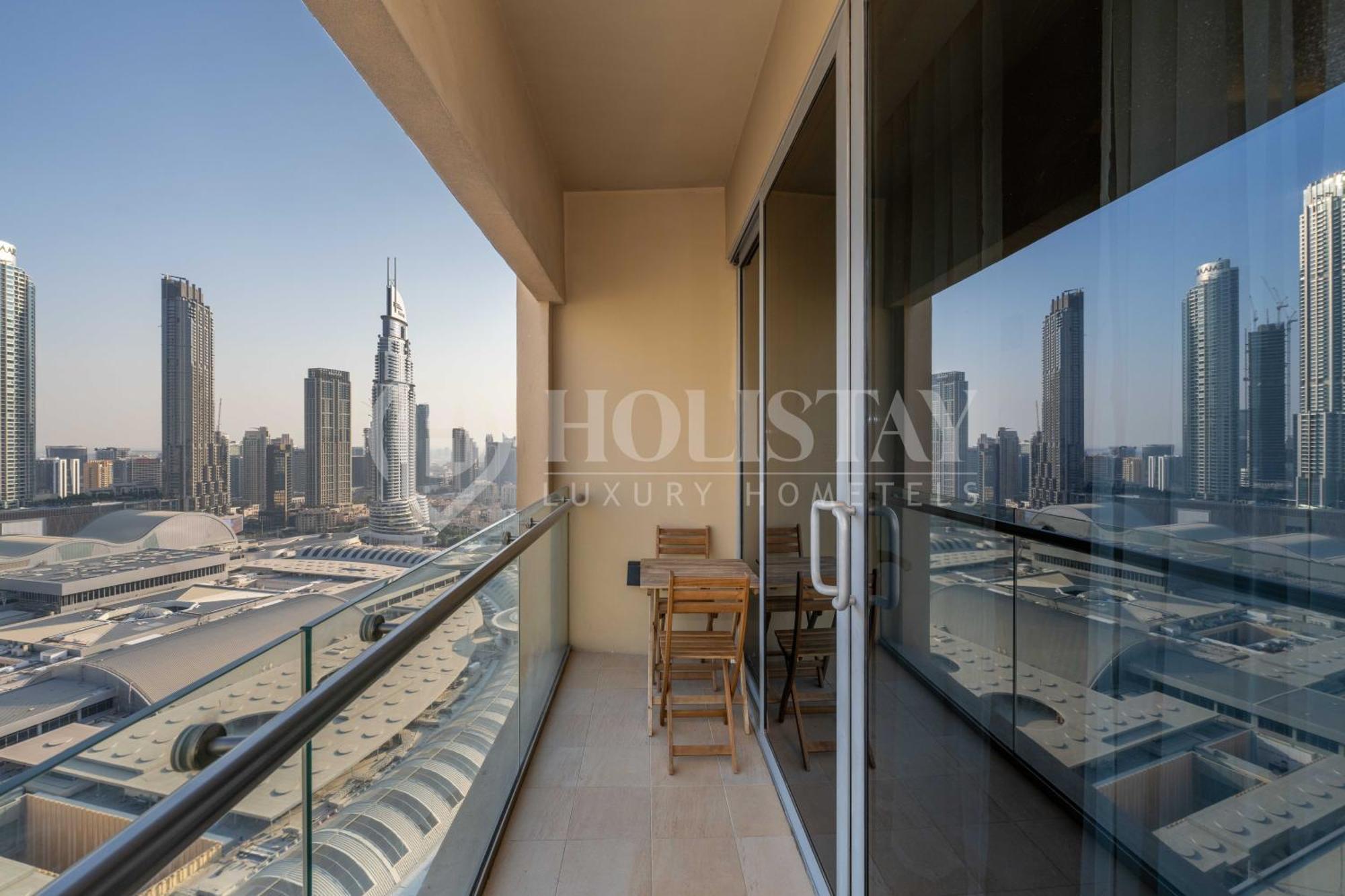 Holistay Luxury Homes - Burj Khalifa View - Direct Access Dubai Mall ภายนอก รูปภาพ