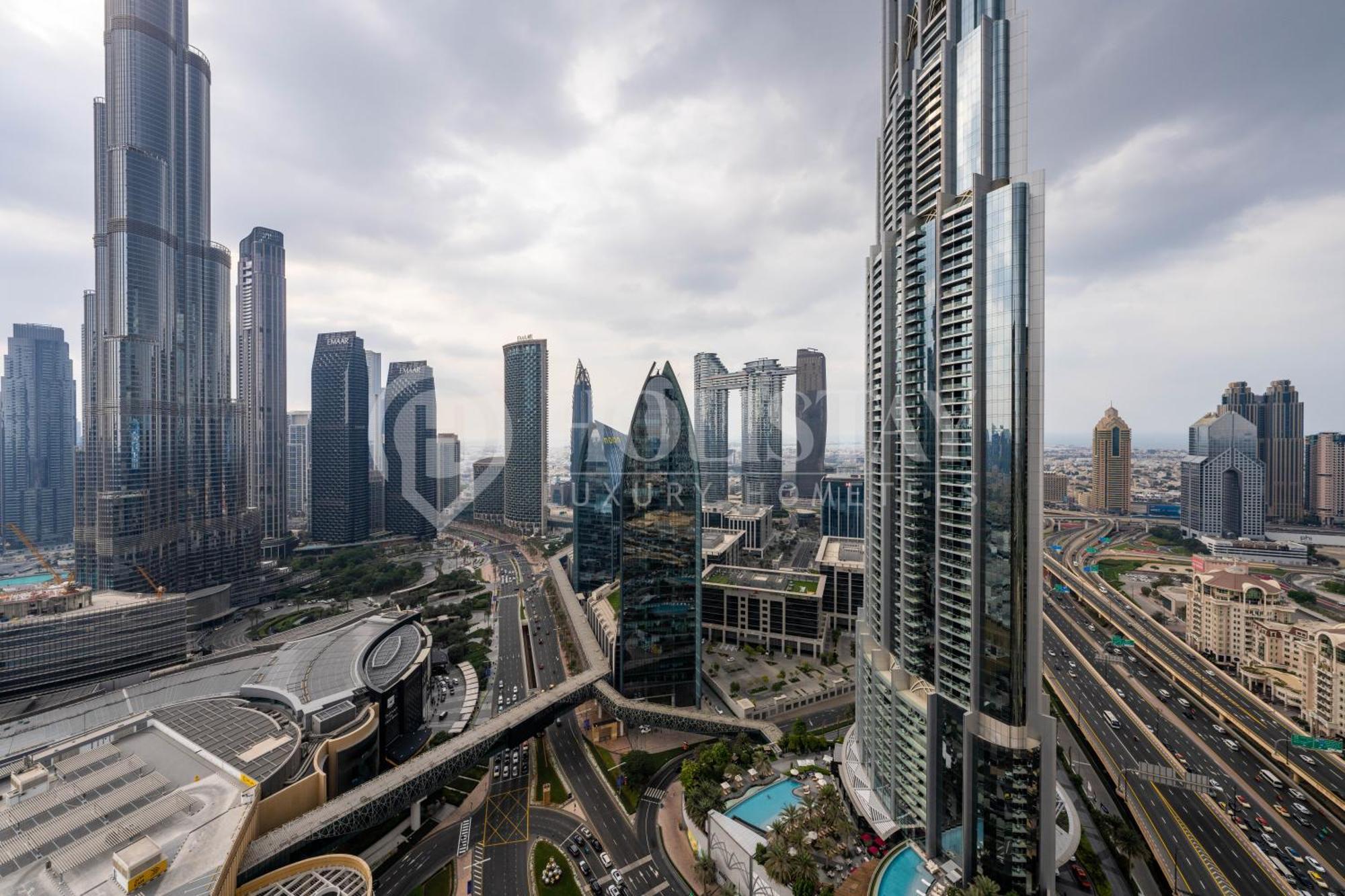 Holistay Luxury Homes - Burj Khalifa View - Direct Access Dubai Mall ภายนอก รูปภาพ